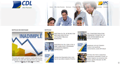 Desktop Screenshot of cdlaf.com.br